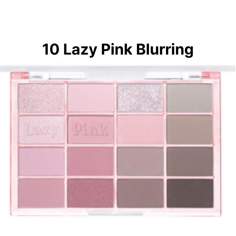 WAKEMAKE Soft Blurring Eye Palette 2 10 Lazy Pink Blurring