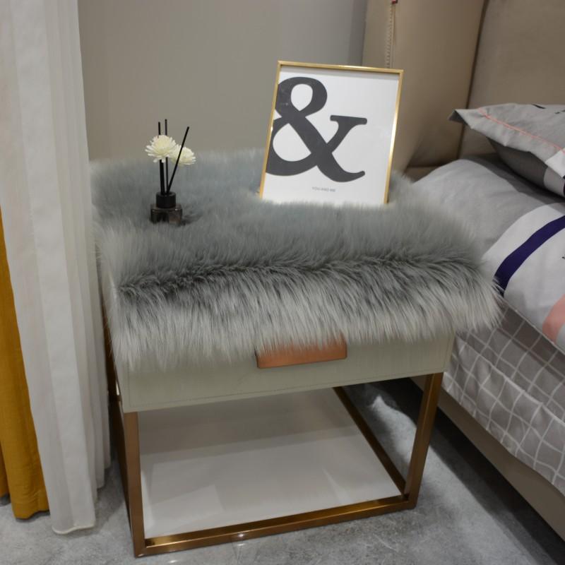 Soft Fluffy Faux Fur Carpets For Display Dressing Table Mat Home Decor Shaggy Fur Rugs Photography Background Cloth Fluffy Rug