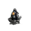 Cartoon Halloween Ghost Statue DIY Resin Candlestick Ornament Meditation Ghost Sculpture  Garden