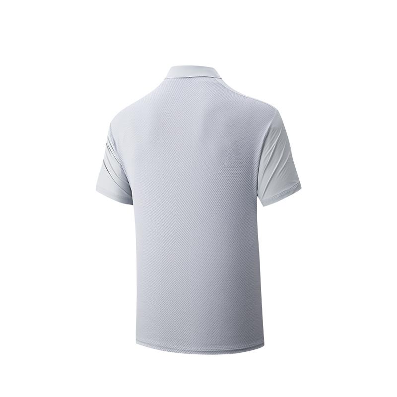 Anta Simple Solid Color Fashion Breathable Quick-Dry Polo Shirt Men tops 152627152-1