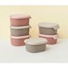Double-Seal Silicone Baby Food Storage Containers 200ml 2-Pack