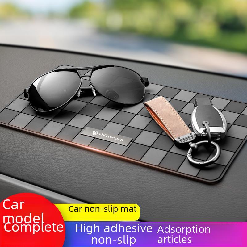 Car Anti-Slip Mat and Mobile Phone Holder - Heat Resistant and Sun Protection for Center Console