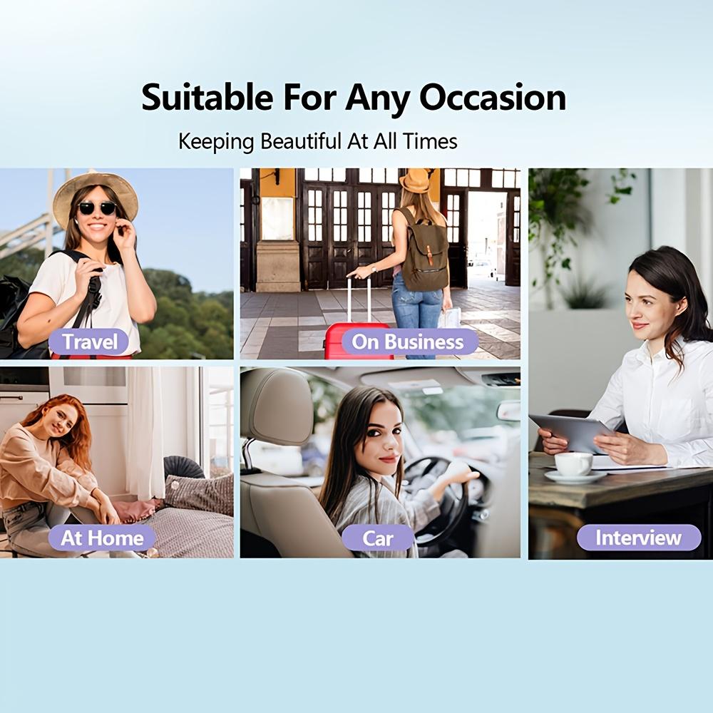 Cordless Hair Straightener Brush Rapid heating Hot Comb Hair Straightener