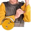 Cowhide Leather Welding Sleeve 60cm Designed for Heat Resistance and Durability in Professional Welding Environments