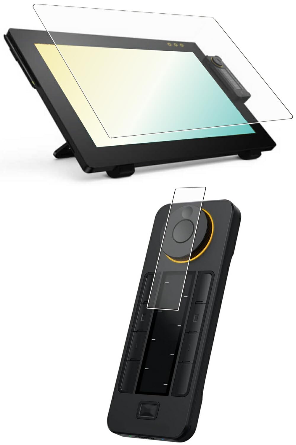 

of 2 ClearView Xencelabs Pen Display Screen Smooth Made in [Set (Screen + Quickies)] 24-inch (LPH2412U-A) - High-Performance Anti-Reflective