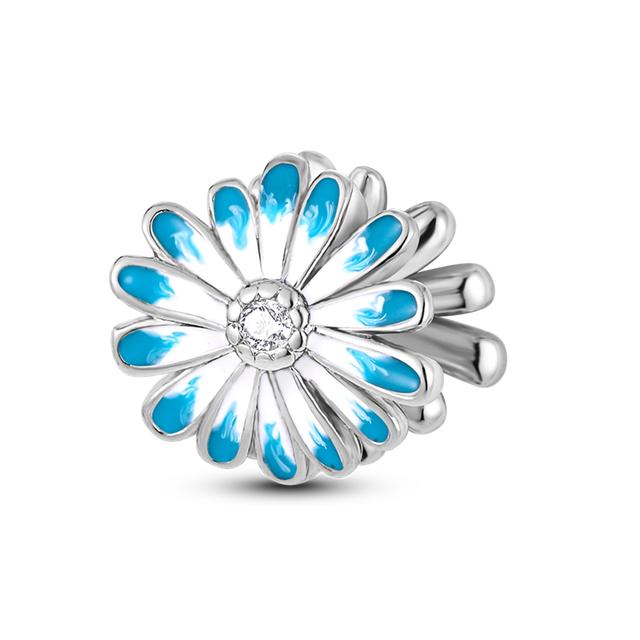 2022 New 925 Sterling Silver Butterfly of Flower Fit Original Charm Bracelet DIY Fashion Silver 925 Jewelry Making