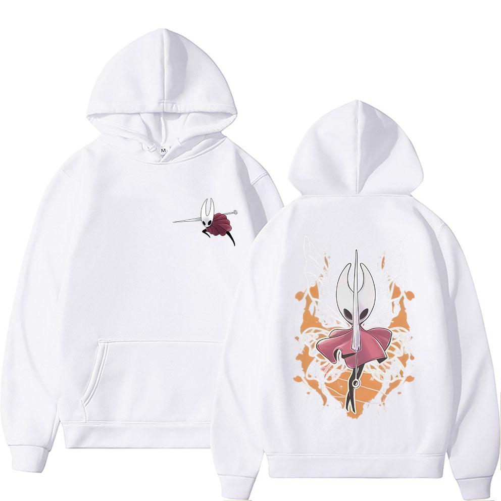 Spiel Hollow Knight Grafik Hoodie Herren Damen Mode Übergroß Kapuzenpullover Trainingsanzug Männlich Hohe Qualität Fleece Baumwolle Pullover Hoodies