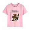 Chip and Dale Kids Tshirts Cartoon Double and Trouble Print Summer Twins Tops Tees Funny Boys Girls Best Friends Shirts
