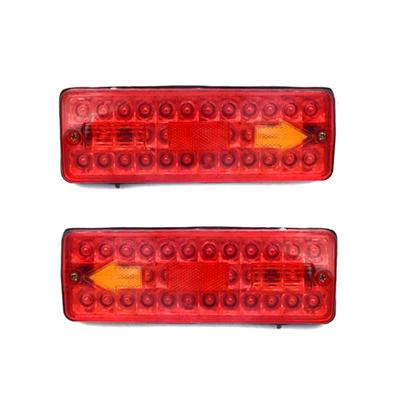 12V DC LED zadní koncové světlo Brzdové směrové světlo Zpětné světlo pro elektrickou tříkolku