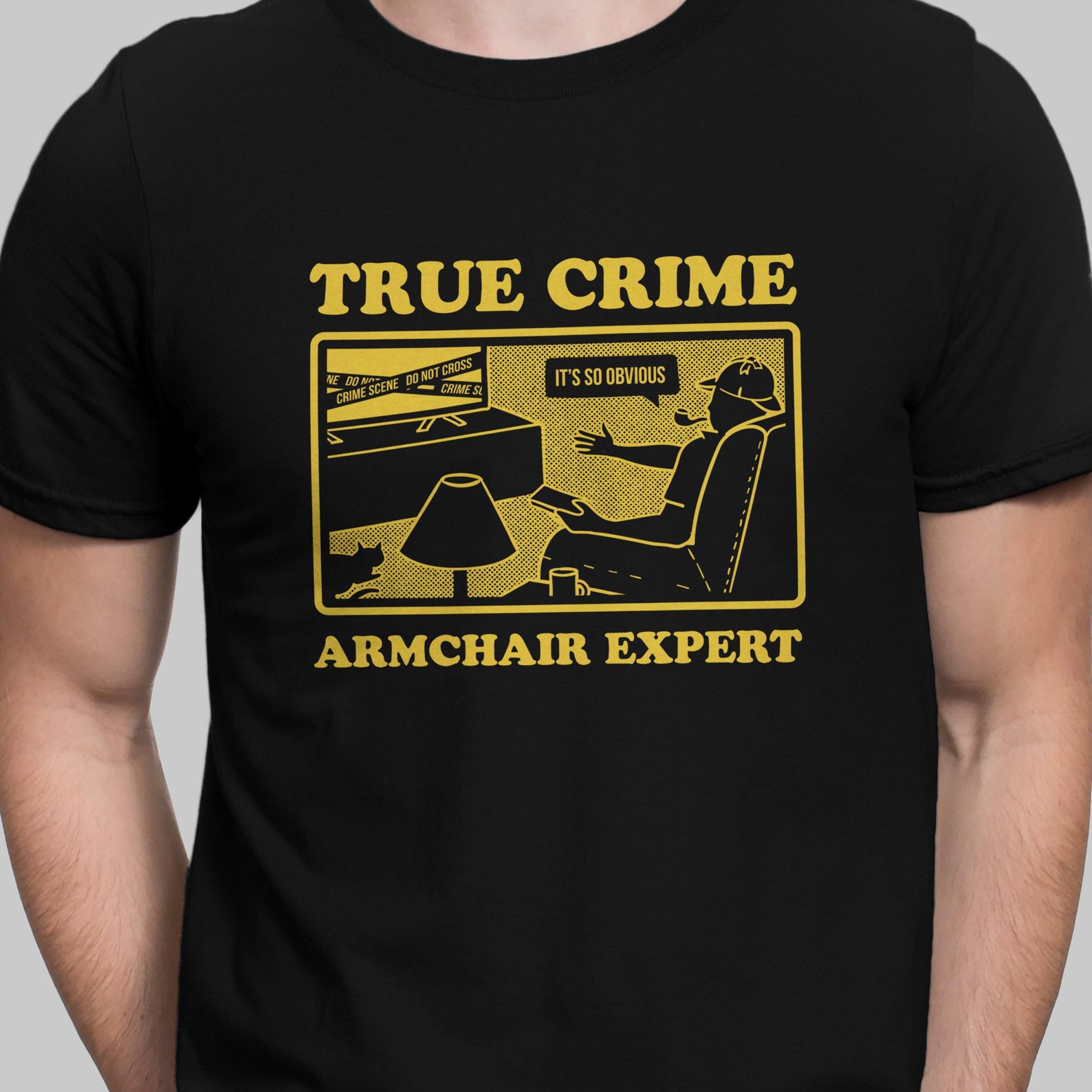 True Crime Armchair Expert Tee | True Crime Podcast Shirt 2XL