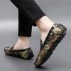 Dámské Pohodlné Baleríny Ležérní Nazouváky Pánské Mokasíny Loafers Řidičské Boty Unisex Větší Velikost Kamufláž Zlaté Stříbrné Boty