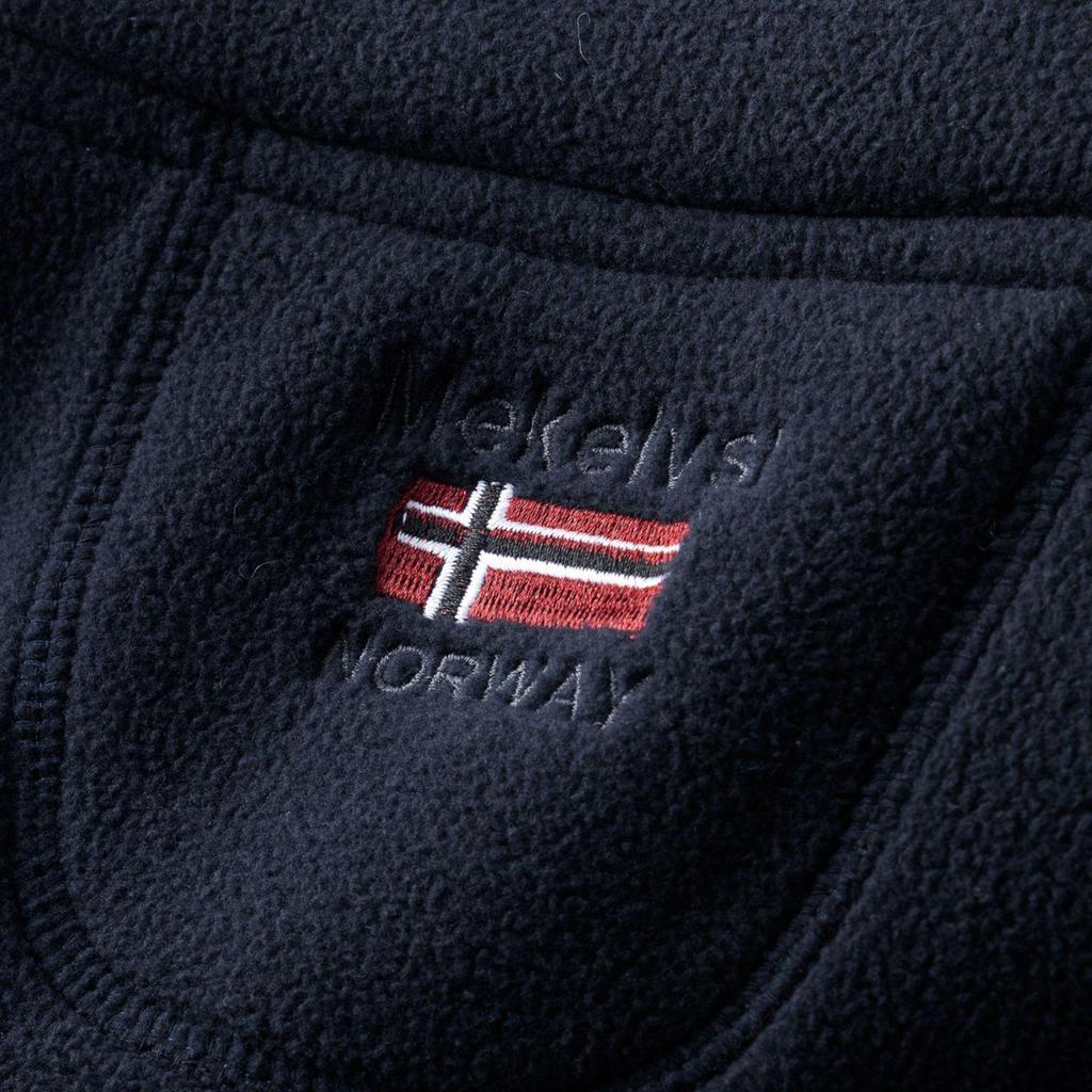 Norwegen Dickes Fleecegefüttertes Warmes Jacke: Doppellagige Baumwolle, Kältebeständig, Stehkragen, Mehrere Taschen, Übergröße.