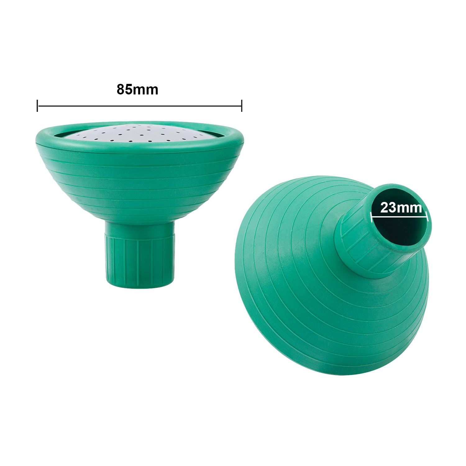 Universal Watering Can Head Flower Shower Head Watering Can Replacement Nozzle Gardening Bonsai Potted Watering Tool зелёный