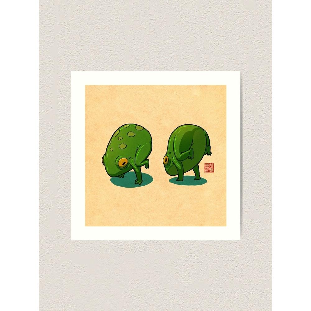 Tapestry Yoga Frog Bakasana Crow Pose 75x100 чёрный