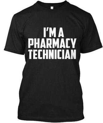 Pharmacy Technician T-Shirt Made In the USA Size S To 5XL