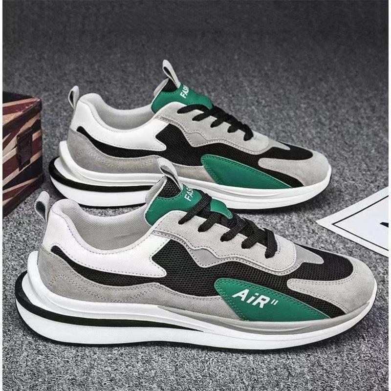 Autumn New Trendy Versatile Korean Style Casual Non-slip Wear-resistant Running Shoes and Travel Shoes