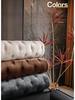Winter White Flannel Sofa Cushion Non-Slip Thickened Short Plush Sofa Cover Cloth Warm Dust Soft Velvet Window Sill Pad Warm Backrest Armrest Towels