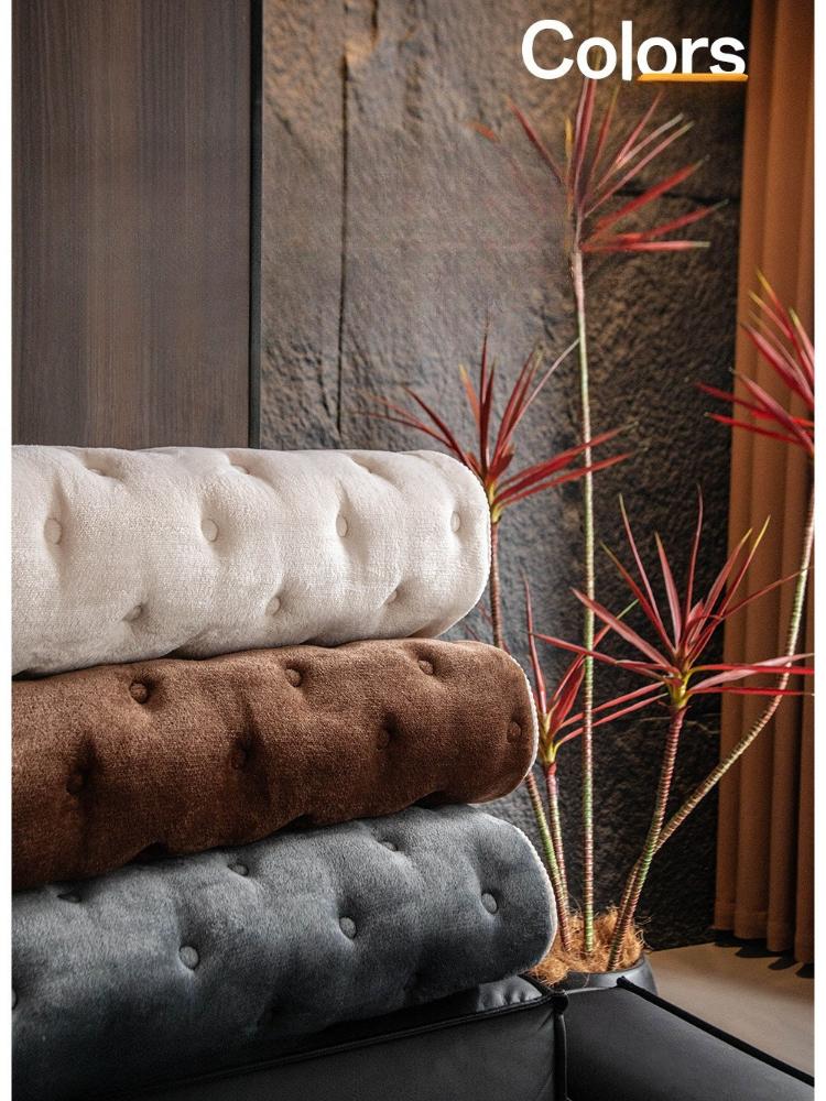 Winter White Flannel Sofa Cushion Non-Slip Thickened Short Plush Sofa Cover Cloth Warm Dust Soft Velvet Window Sill Pad Warm Backrest Armrest Towels