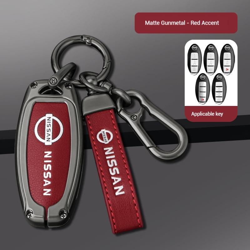 Aliaj de Zinc Piele Cheie Auto Pentru Husă Nissan Qashqai Juke X-Trail Patrol Note Leaf Altima Maxima Murano Tiida Teana Rogue Sentra