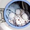 Customizable Color Anti-Tangle Hedgehog Laundry Ball for Stain Removal and Hair Absorption