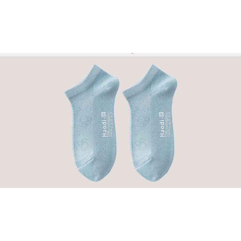 Spring and Summer Women's Thin, Ultra-shallow Boat Socks, Pure Cotton Invisible Socks, Boneless and Non-uncomfortable Ankle Socks