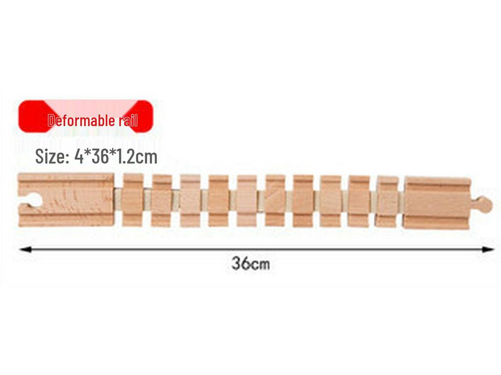 Children's Intelligent Train Track Building Blocks with Early Education Car and Variable Track