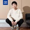 TonLion 2024 Men's Crewneck Loose Long Sleeve Sweatshirt