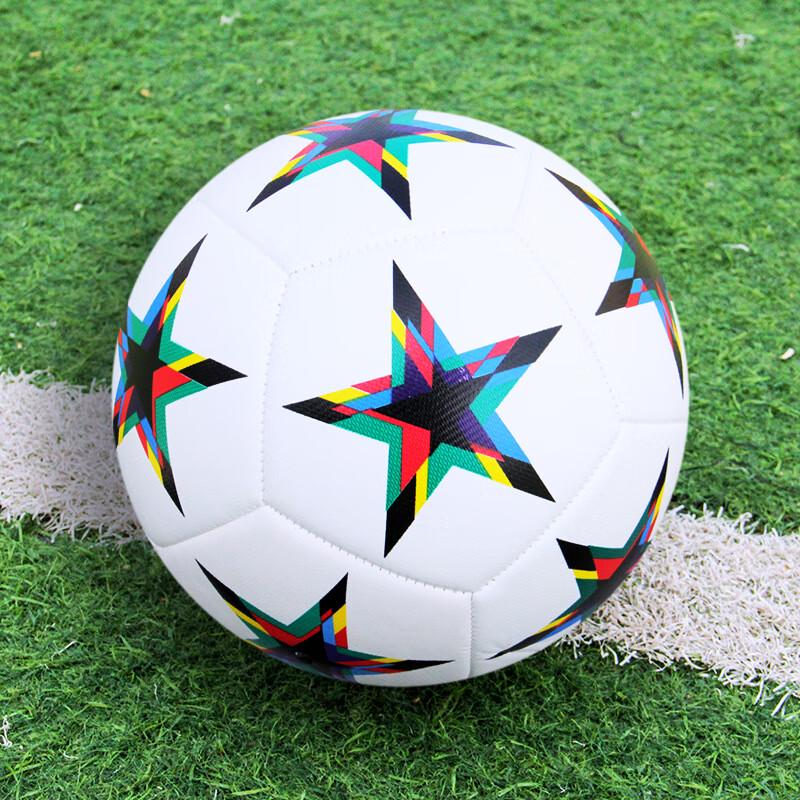 Three-Ring Machine-Stitched PU Soccer Ball