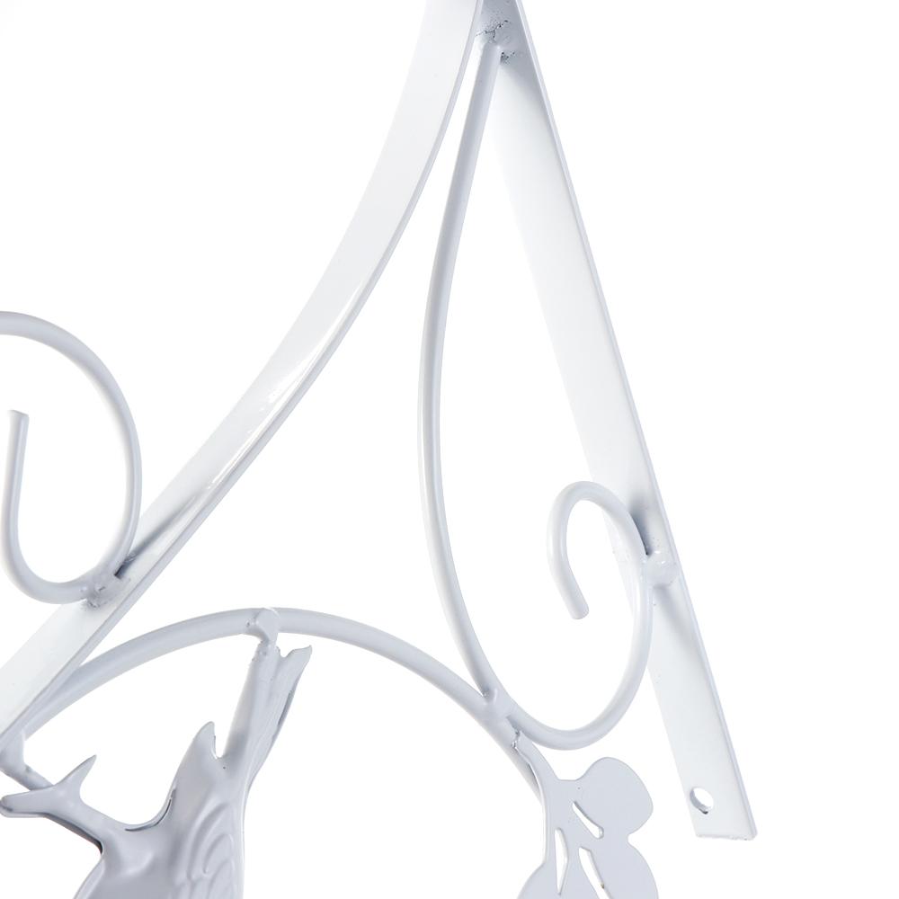 Wall-mounted Retro Garden Planter Hooks Metal Plant Bracket Flower Basket Bracket Wall Hanging Hook