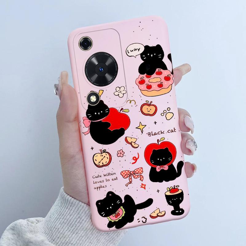 Case For Huawei Nova Y72 Butterfly Floral Girl Design Soft TPU Silicone Back Cover For Huawei Nova Y 72 MGA-LX3 Enjoy 70 Fundas