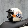 ORZ high-quality motorcycle retro helmet 3/4 semi covered helmet couple scooter cascos para moto capacetes de moto