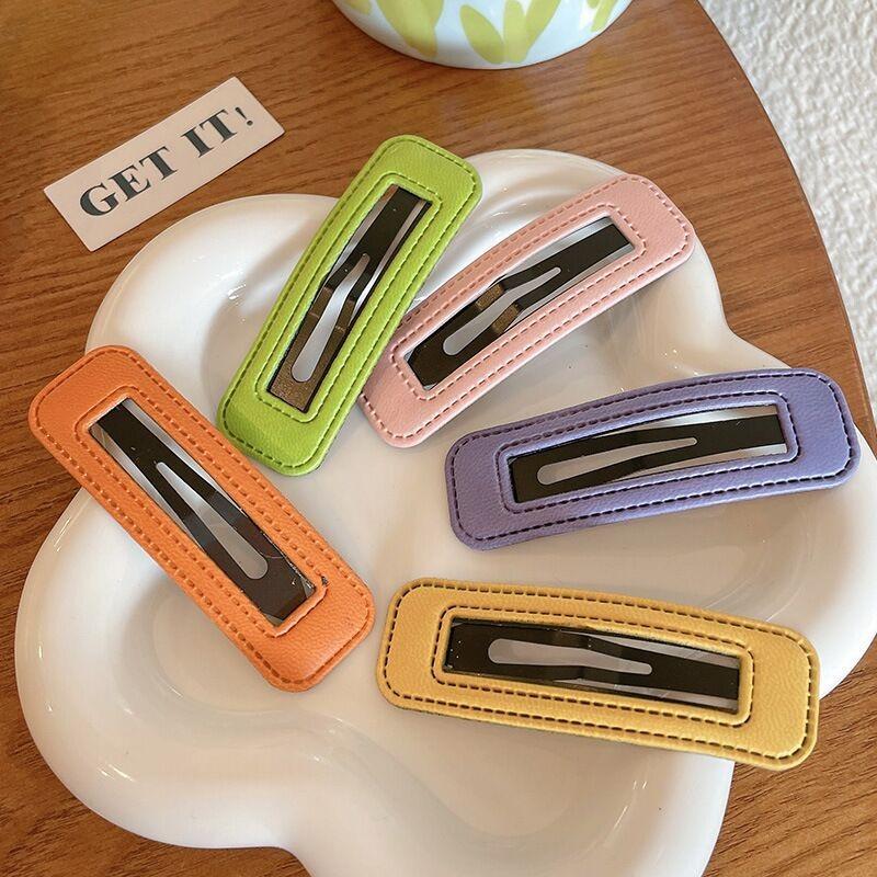 Hairpin, Loose Hair Side-swept Bangs Clip, Girl's Head Accessory, Back of Head Hair Accessory, BB Clip