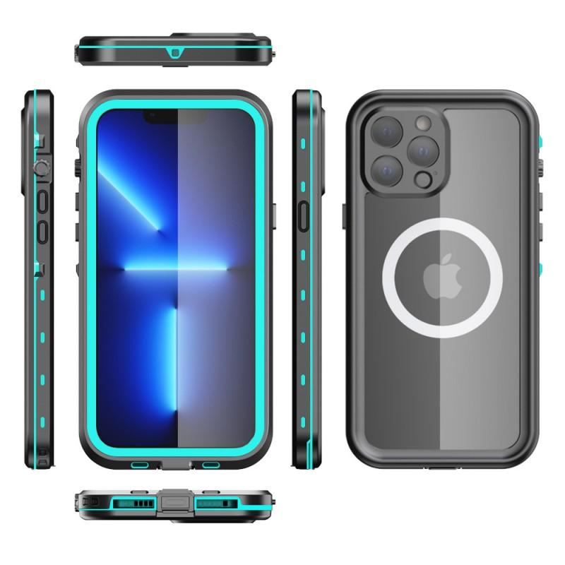 Transparent Full-Body PC Case With MagSafe Compatibility IPhone 13 To 17 Series Shockproof Waterproof IP68