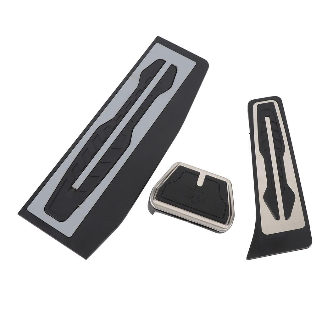 Footrest Gas Brake Pedal Cover Set Rubber Accelerator Brake Pedal Cover for F20 F21 F40 E30 E36 E46 E90 E91 E92 E93 F31 G20 G21 Non-Slip