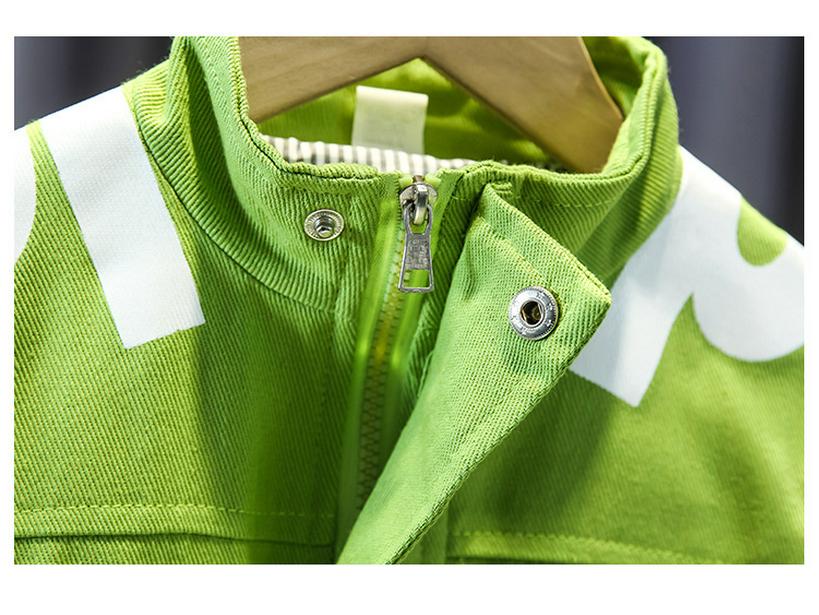 2023 Boys' Trendy Spring & Autumn Korean-Style Two-Piece Suit