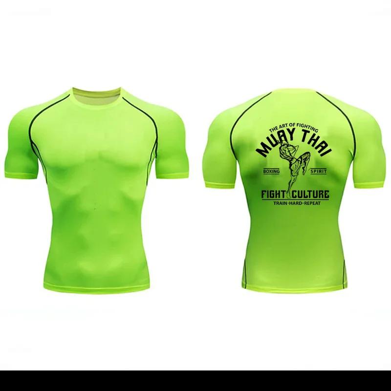 

Персонализированная графическая печать компрессионная футболка мужская спортивная одежда для фитнеса быстросохнущая футболка для бега в спортзале, топ для тренировок в спортзале XXXL зелёный