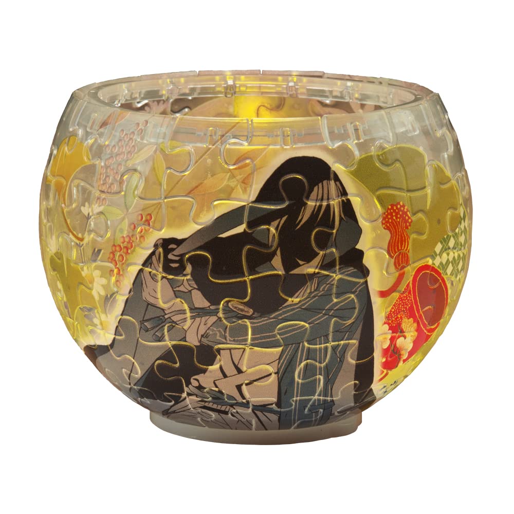 

Yanoman 80-Piece Jigsaw Puzzle, Lampshade Puzzle, Touken Ranbu: Yamabagiri Kunihiro (10x14.7cm), 2201-44, with Piece Request Postcard and Dedicated