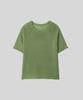 OCCUR Hanji Cooling Round Short Sleeve Knit, Light Green