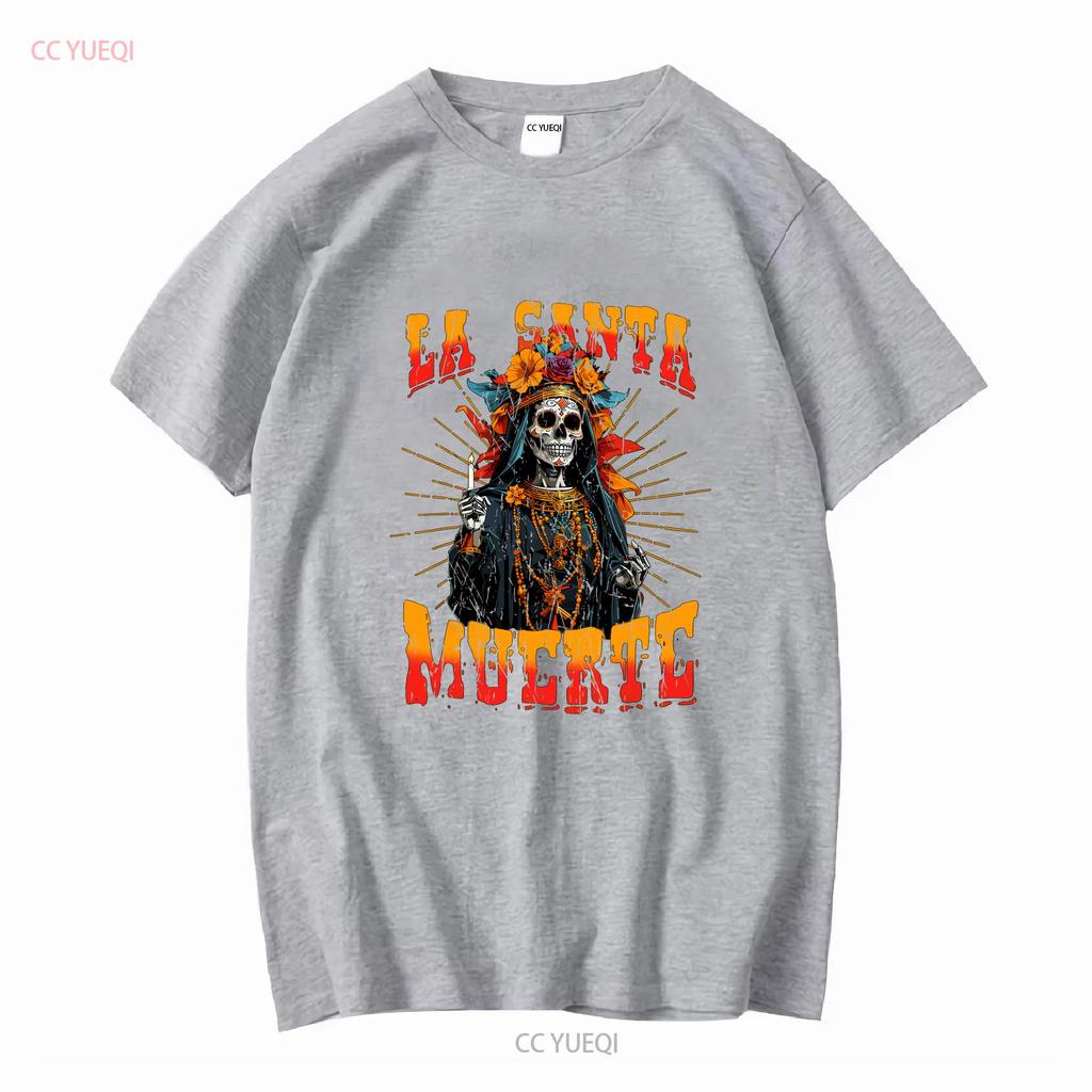 NEW LIMITED La Santa Muerte Sugar Skull Catrina Cinco De Mayo T Shirt S 5XL vintage Washed Comfortable Stylish streetwear Soft