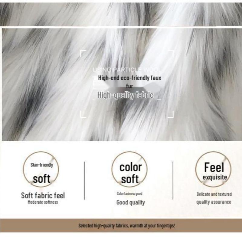 Thick Leopard Women Winter Maxi Faux Fox Fur Coat Jacket Long Warm Luxury Fur Black Parkas Bontjas Furry Shaggy Outerwear