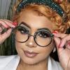 Unisex Metal Round Oversized Myopia Glasses Clear Vision Protection Computer Anti-Blue Light Ladies Nearsight Glasses for Women