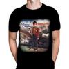 WSH - Verlorene Kindheit Marillion - Herren Schwarz T-Shirt Vintage Rundhalsausschnitt, Wärmeübertragung Druck, Lockere Passform, Kurzarm