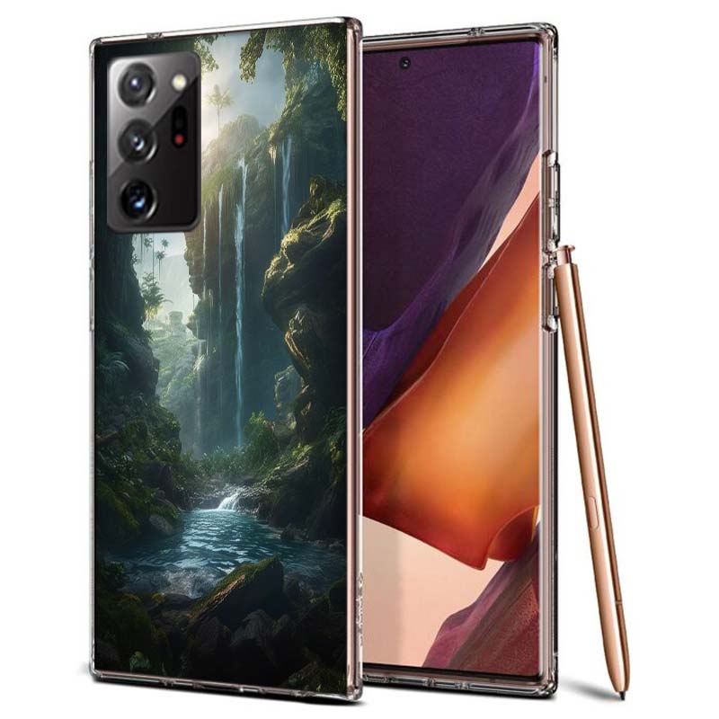 

Forest Waterfall Sanwaputa Waterfall Phone Case for Samsung A55 A35 A25 A15 A07 A05S A16 A17 A26 A36 A37 A56 A57 Galaxy Note 20 Samsung Note 10 Pro