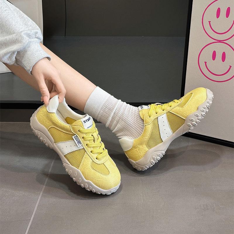 Spring New Non-slip Sports Forrest Gump Shoes Women's Comfortable Casual Versatile Breathable German Training Running Shoes