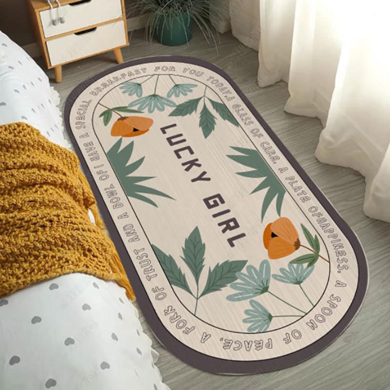 Bedroom and Living Room Large Area Rug for Floor or Bedside - Perfect for Kids' Rooms or Home Décor
