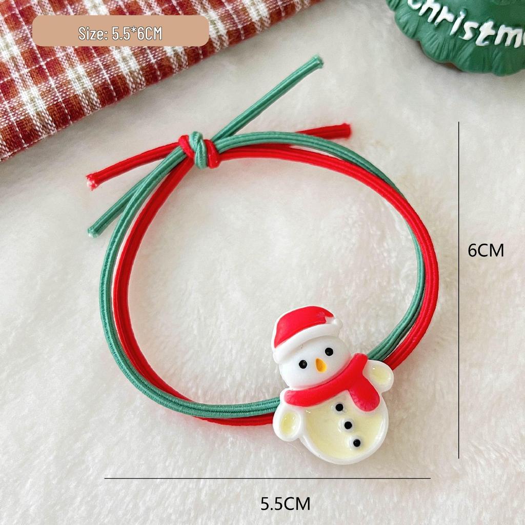Mori Girl Style Cute Christmas Scrunchies - Small Rubber Band Hair Accessories