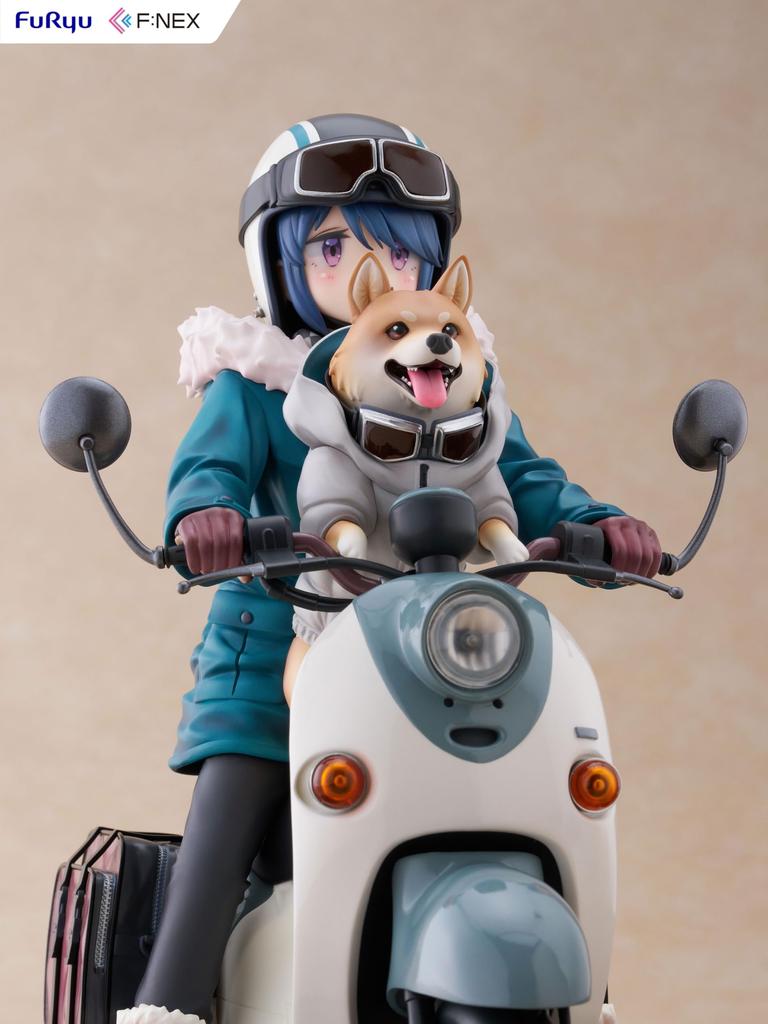 Furyu F:NEX Yurucamp Shima Rin 17 scale PVC painted finished figure