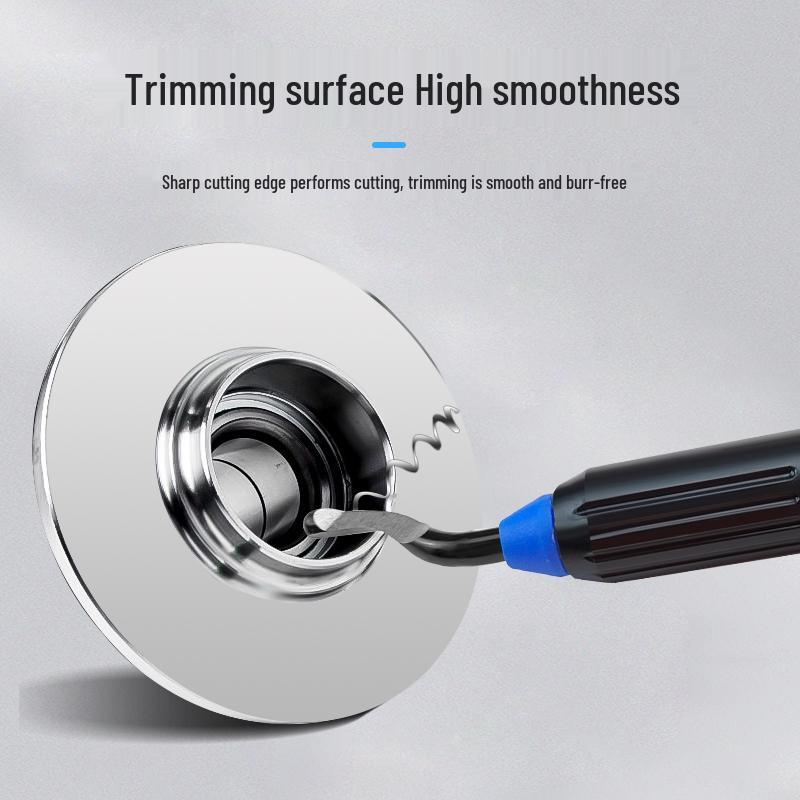 Stainless Steel and Copper Deburring Chamfering Tool for Inner Holes