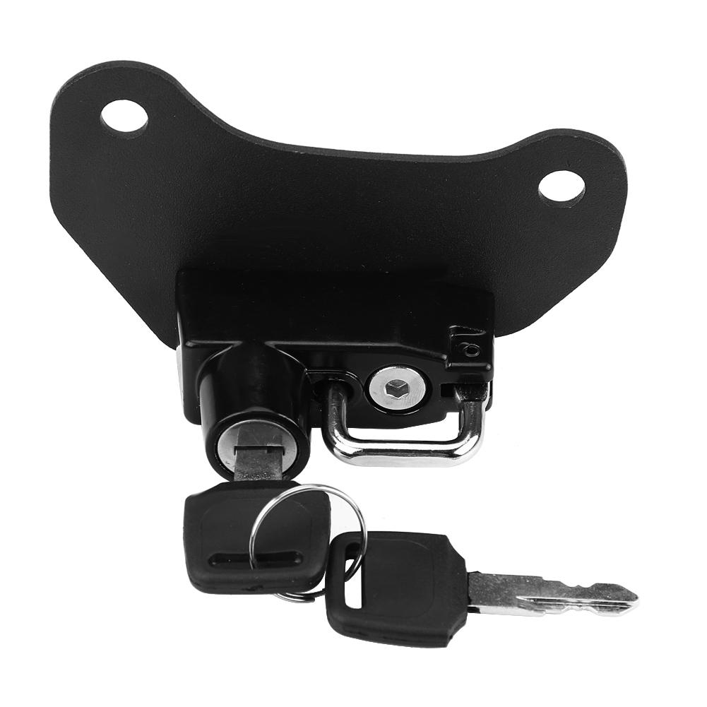 Alloy Helmet Lock with Two Keys, Size, Portable Alu um Alloy Material, for Indian 2015 to 2018