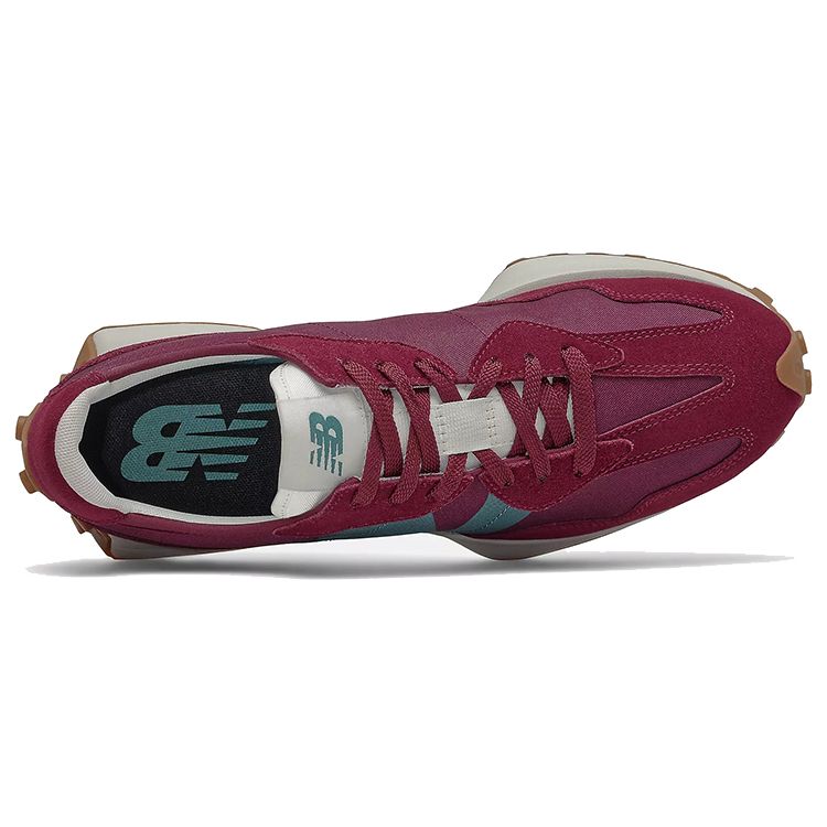 New Balance 327 Garnet Sneakers da Uomo Rosso Indaco Naturale MS327HE1